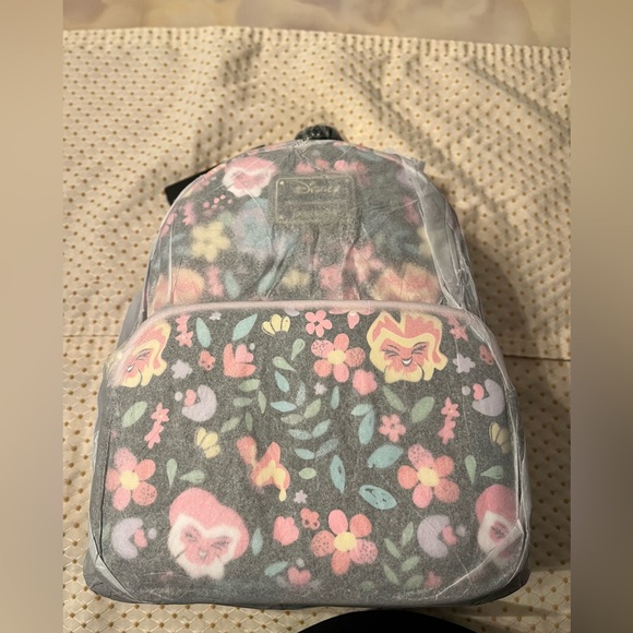 Loungefly Disney Alice in Wonderland Floral Mini Backpack Rare Find - Picture 5 of 6